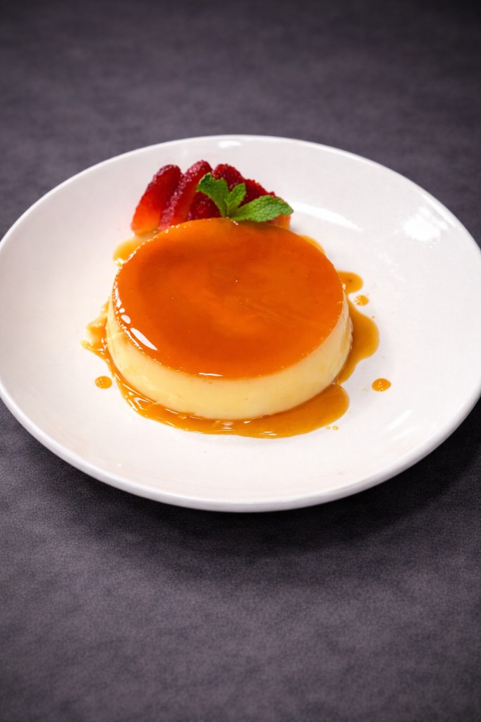 Valencia vanilla flan